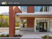 Tablet Screenshot of gbarchitecture.com
